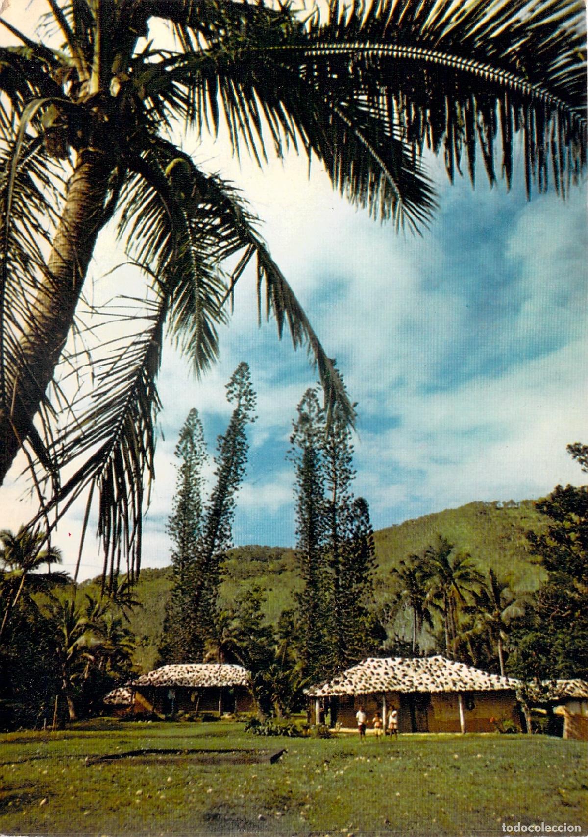 Postales: Postal de Nueva Caledonia - Pueblo Tradicional de la Cadena
