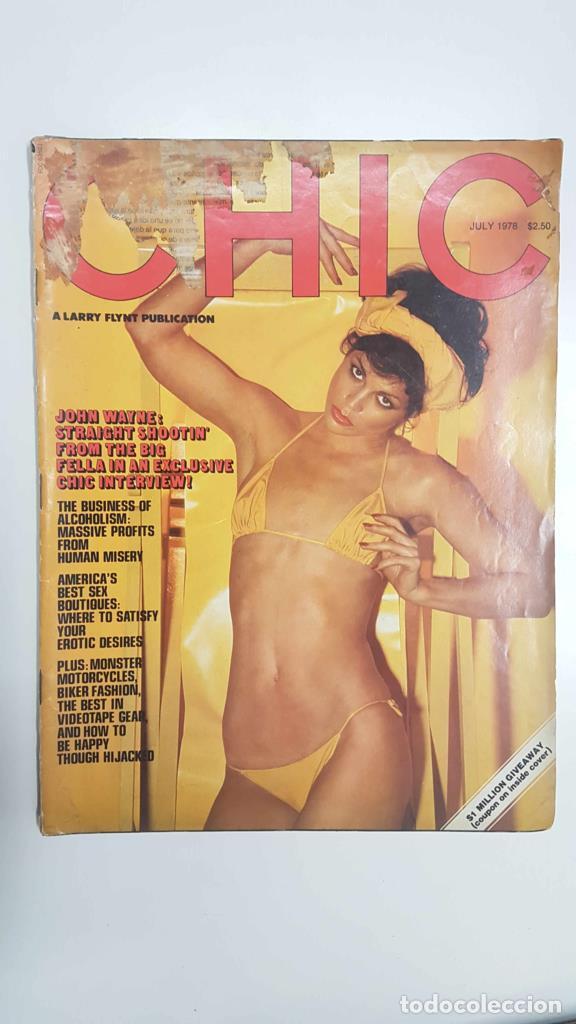 Postales: Revista Chic july 1978 - entrevista a John Wayne - NULL - Foto 1