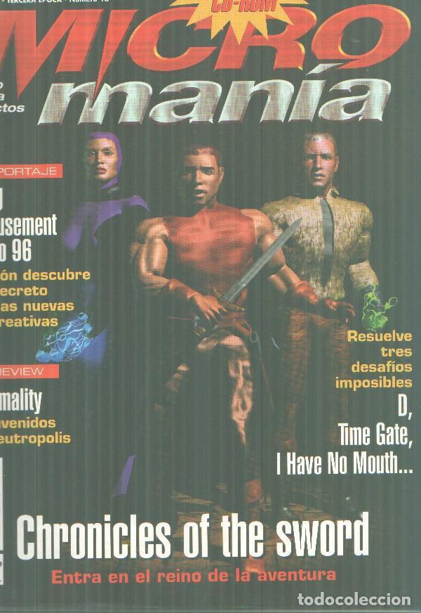 Postales: Micromania, 3&ordf; epoca numero 16, sin el CD ROM - Varios
