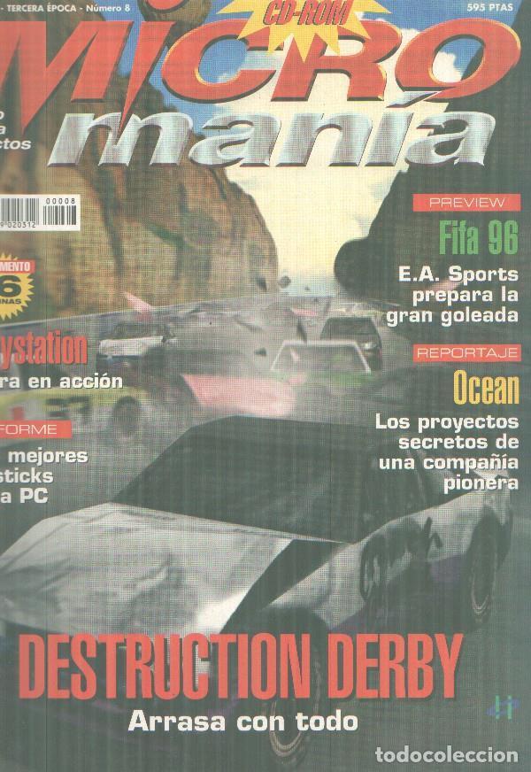 Postales: Micromania, 3&ordf; epoca numero 08, sin el CD ROM - Varios