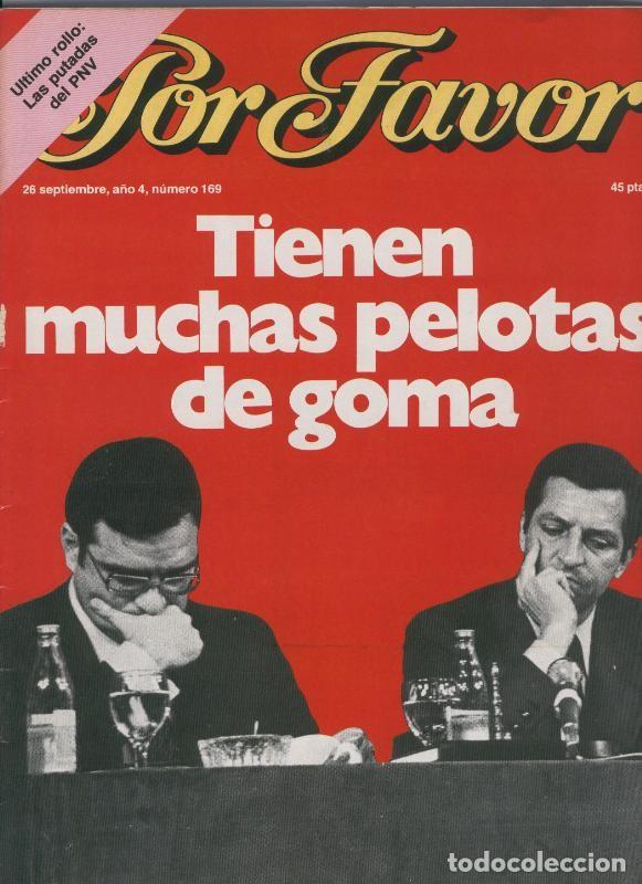 Postkarten: Por Favor numero 169, 26 septiembre 1977: Suarez y Martin Villa - Varios