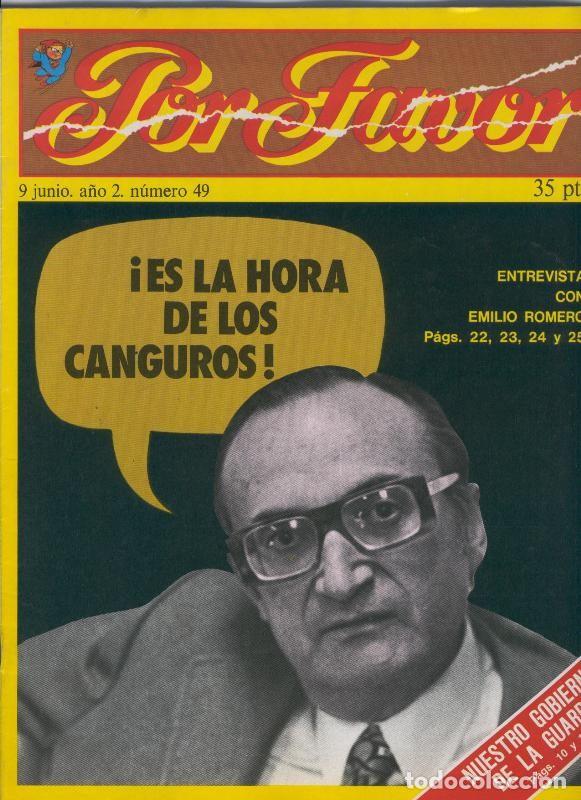Cartoline: Por Favor numero 049, 9 junio 1975: Emilio Romero - Varios