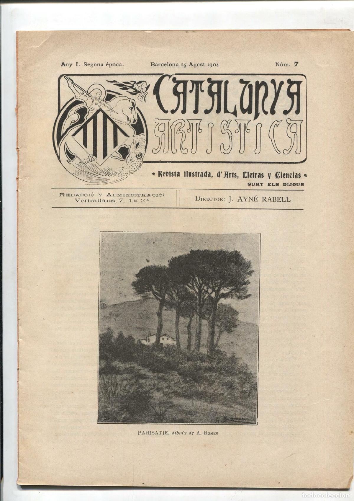 Postcards: Catalunya Artistica segona epoca numero 07: Pahisatje , dibuix de A.Romeu - Varios