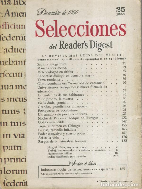 Postales: Selecciones del Readers Digest numero 313 - Varios
