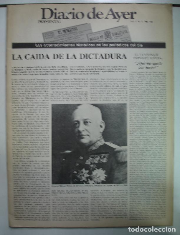 Postales: Diario de Ayer: reproduccion facsimil periodicos epoca entrega numero 2: el Imparcial-Diario de Barc