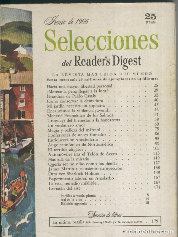Postales: Selecciones del Readers Digest numero 307 - Varios
