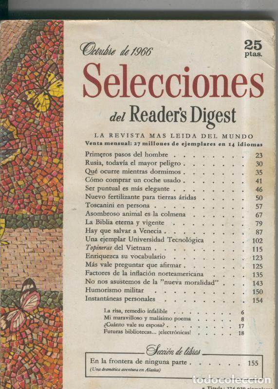 Postales: Selecciones del Readers Digest numero 311 - Varios
