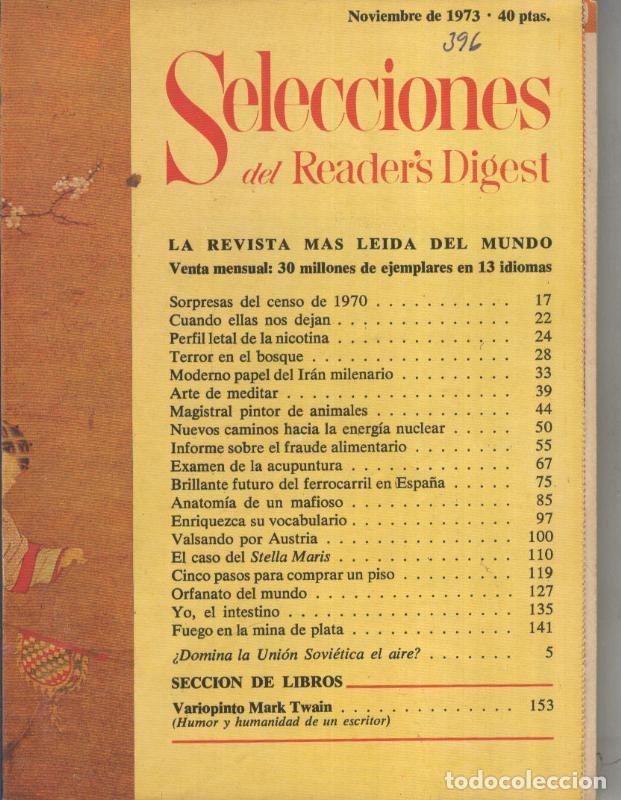 Postales: Selecciones del Readers Digest numero 396 - Varios