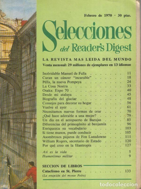 Postales: Selecciones del Readers Digest numero 351 - Varios