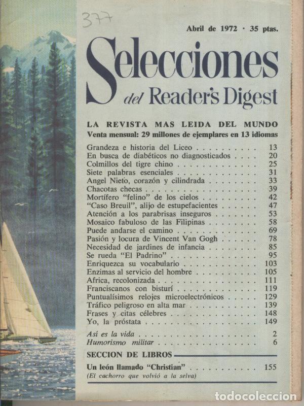 Postales: Selecciones del Readers Digest numero 377 - Varios