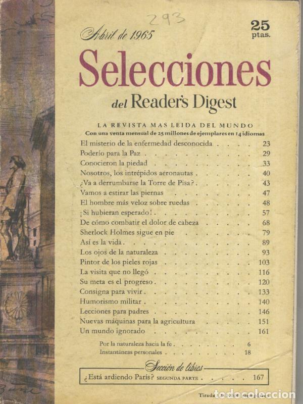 Postales: Selecciones del Readers Digest numero 293 - Varios - Foto 1
