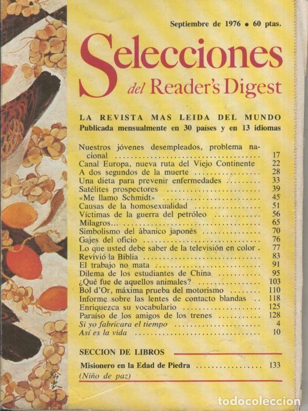 Postales: Selecciones del Readers Digest numero 430 - Varios