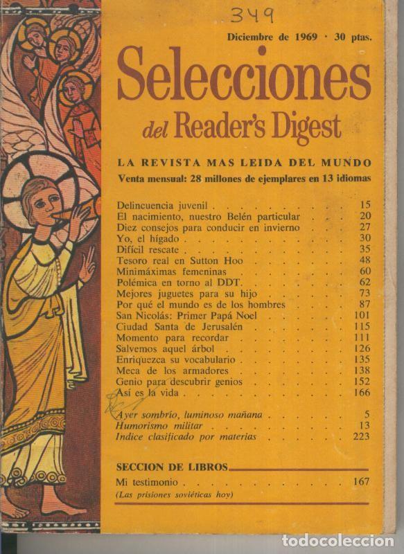 Postales: Selecciones del Readers Digest numero 349 - Varios