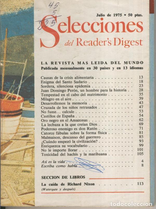 Postales: Selecciones del Readers Digest numero 416 - Varios