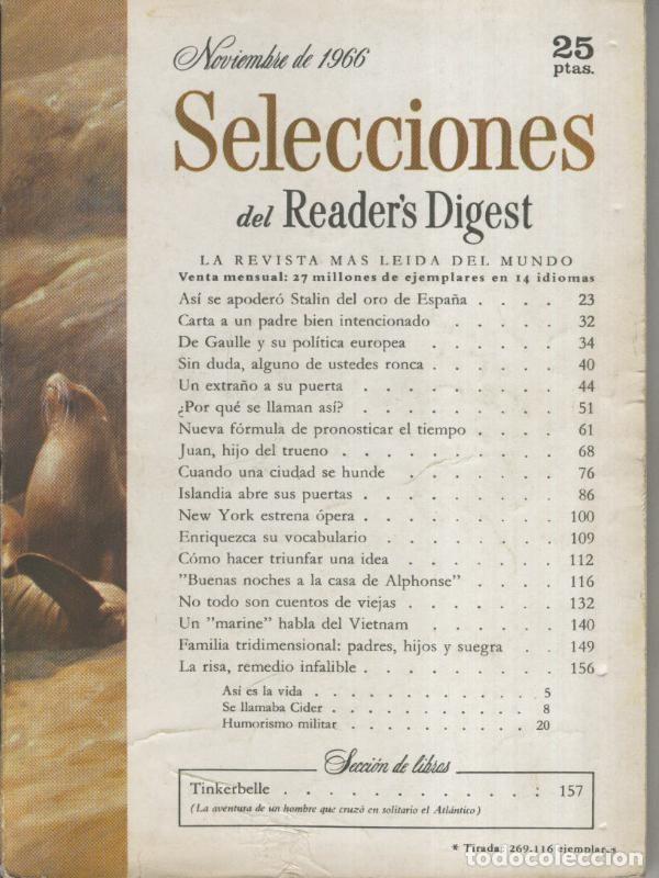 Postales: Selecciones del Readers Digest numero 312 - Varios