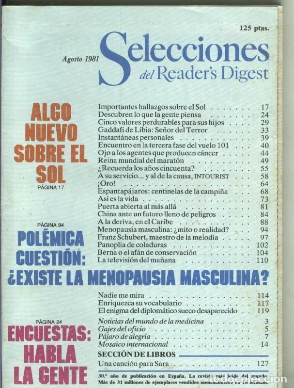 Postales: Selecciones del Readers Digest numero 489 - Varios