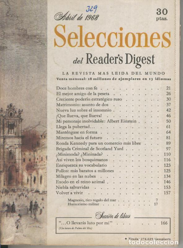Postales: Selecciones del Readers Digest numero 329 - Varios