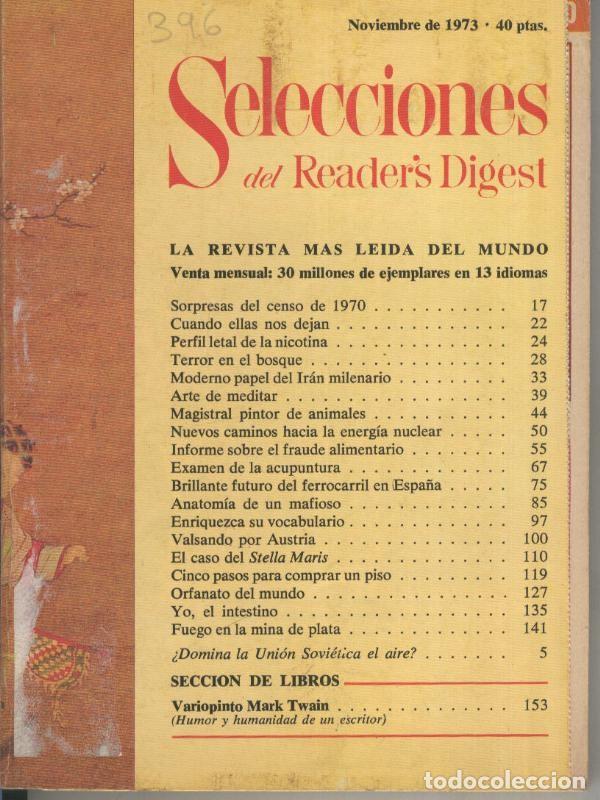 Postales: Selecciones del Readers Digest numero 396 - Varios