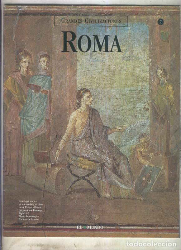 Postcards: Grandes Civilizaciones: Roma fasciculo 07: Un gran arte civil - Varios