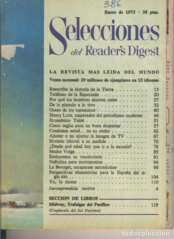 Postales: Selecciones del Readers Digest numero 386 - Varios