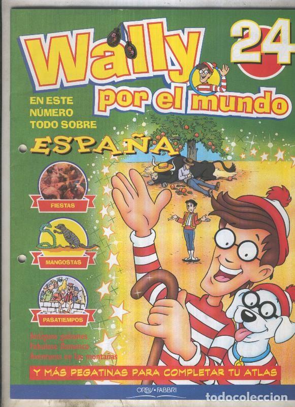 Cartoline: Wally por el mundo numero 24: Espa&ntilde;a - Varios