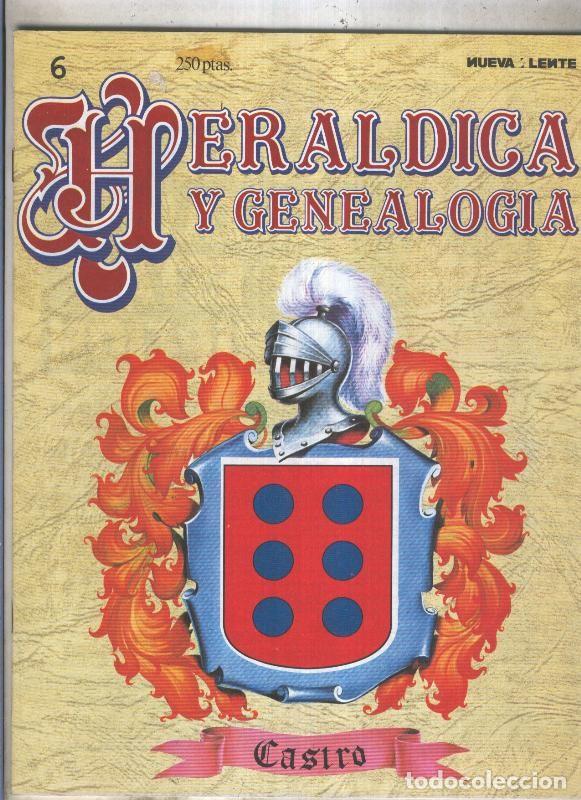 Postais: Heraldica y Genealogia numero 06: Castro - Varios