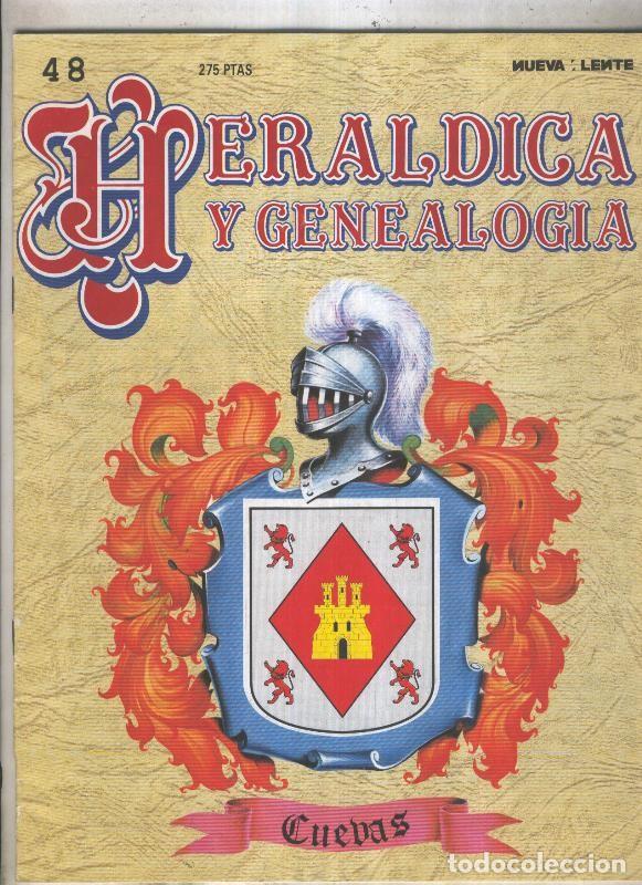 Postales: Fasciculo Heraldica y Genealogia numero 48: Cuevas - Varios