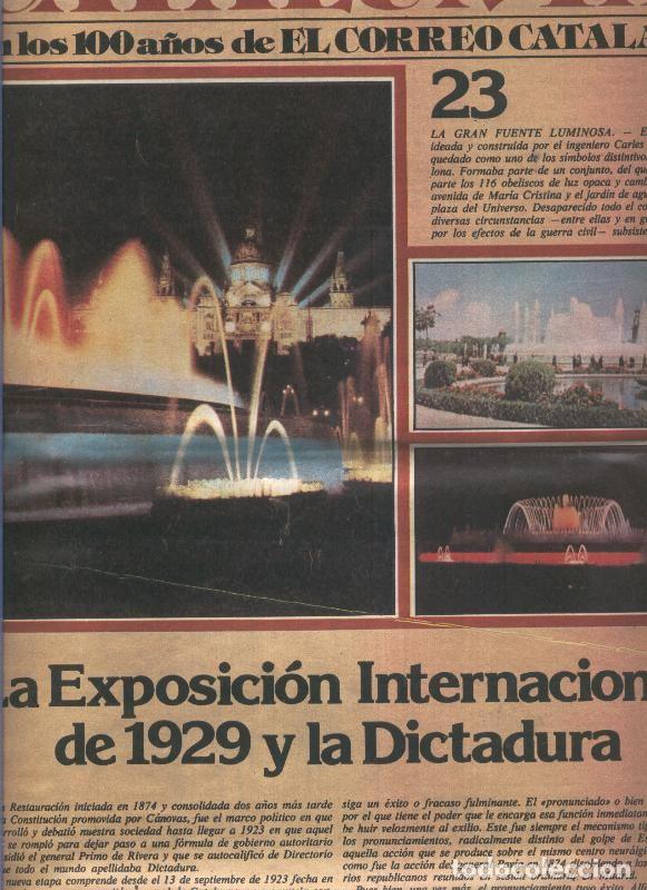 Postales: Un siglo de catalu&ntilde;a en los 100 a&ntilde;os de El Correo Catalan, fasciculo numero 23 - Varios