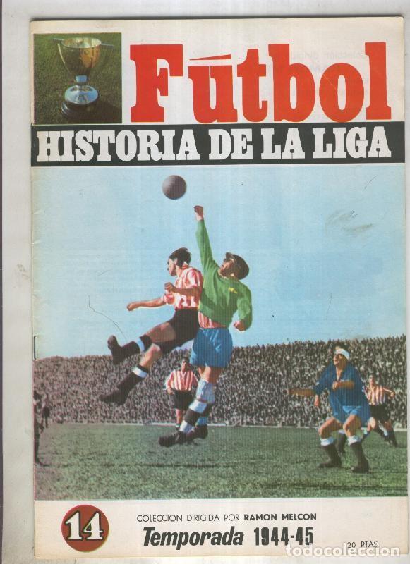 Postales: Futbol historia de la liga fasciculo numero 14: Temporada 1944-45 - Varios
