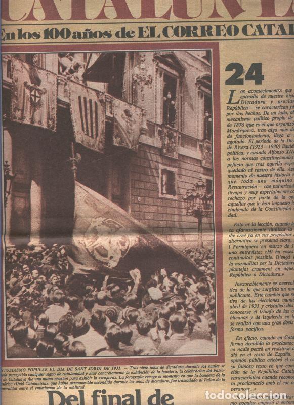 Postales: Un siglo de catalu&ntilde;a en los 100 a&ntilde;os de El Correo Catalan, fasciculo numero 24 - Varios