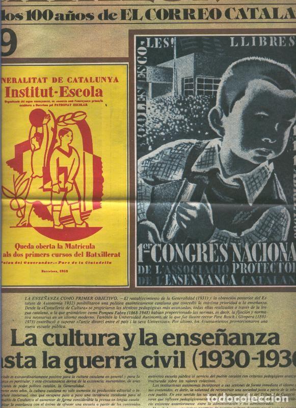 Postales: Un siglo de catalu&ntilde;a en los 100 a&ntilde;os de El Correo Catalan, fasciculo numero 29 - Varios