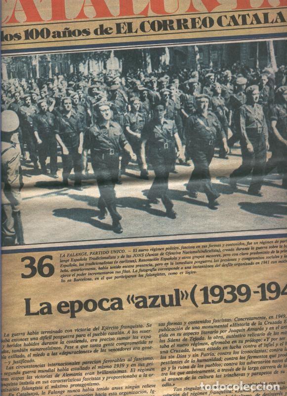 Postales: Un siglo de catalu&ntilde;a en los 100 a&ntilde;os de El Correo Catalan, fasciculo numero 36 - Varios