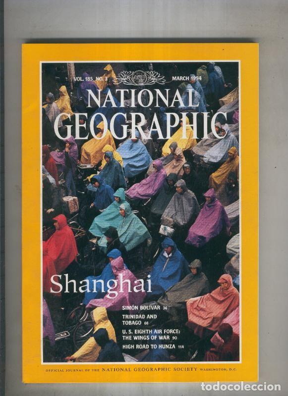 Postkarten: National geographic 1994 March: Shanghai - Varios