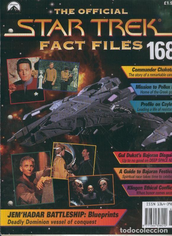 Postales: The Official Star Trek Fact Files 168 - Varios