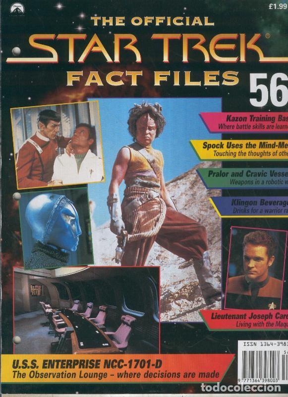 Postales: The Official Star Trek Fact Files 056 - Varios