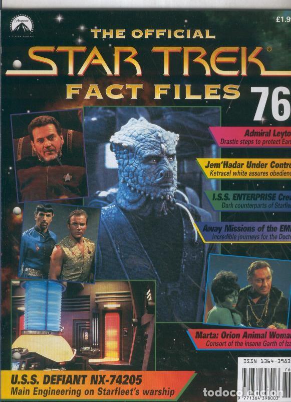 Postales: The Official Star Trek Fact Files 076 - Varios