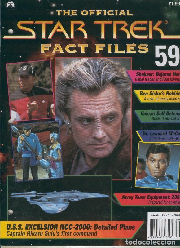 Postales: The Official Star Trek Fact Files 059 - Varios