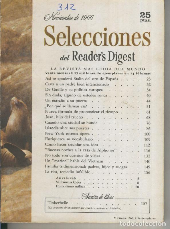 Postales: Selecciones del Readers Digest numero 312 - Varios - Foto 1