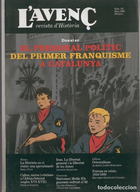 Postkarten: Revista L'Aven&ccedil; numero 157: articulo Jorge y Fernando - Varios
