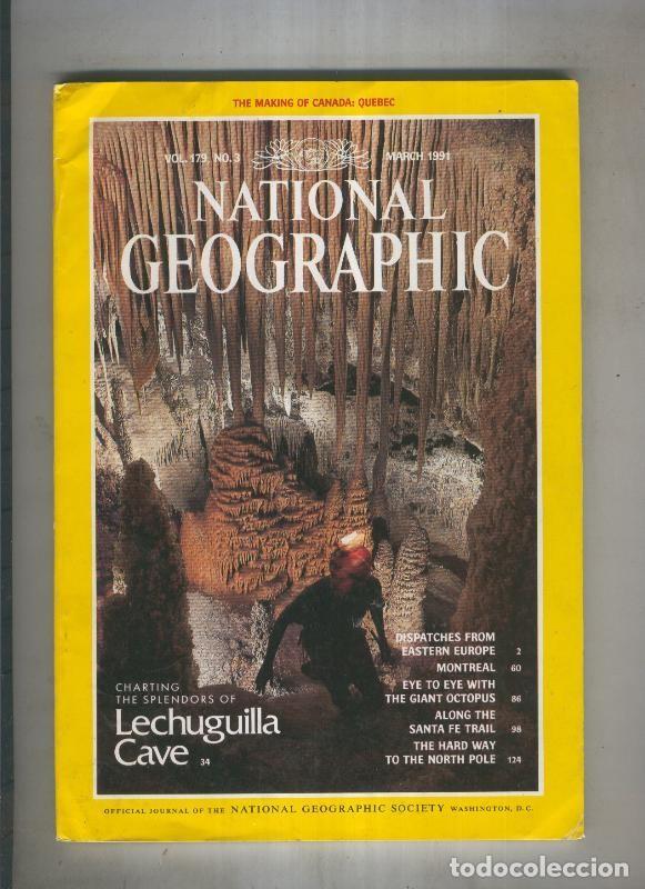 Postkarten: National geographic 1991 March: Charting the splendors of lechuguilla cave - Varios