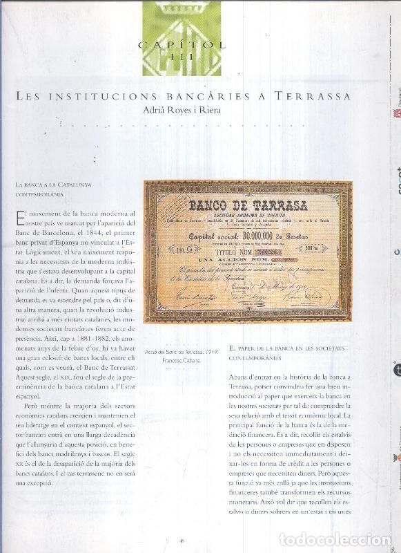 Postkarten: Terrassa capitol III: Les institucions Bancaries a Terrassa - Adria Royes i Riera