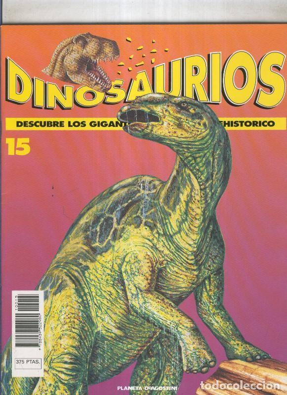 Postales: Dinosaurios fasciculo coleccionable numero 015 - varios