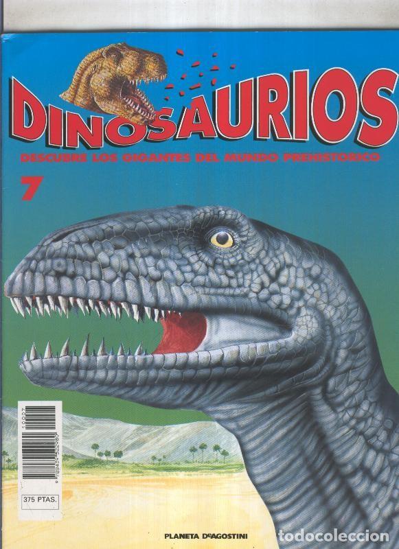 Postales: Dinosaurios fasciculo coleccionable numero 007 - varios
