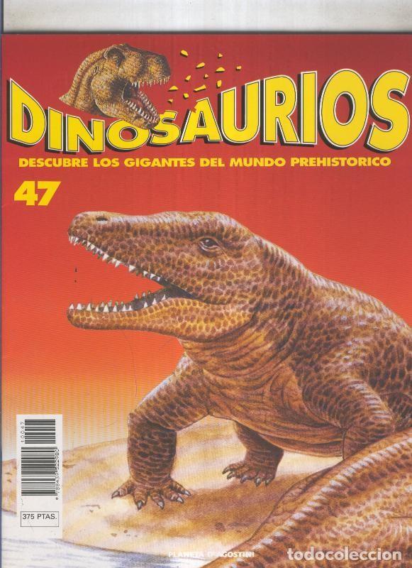Postales: Dinosaurios fasciculo coleccionable numero 047 - varios
