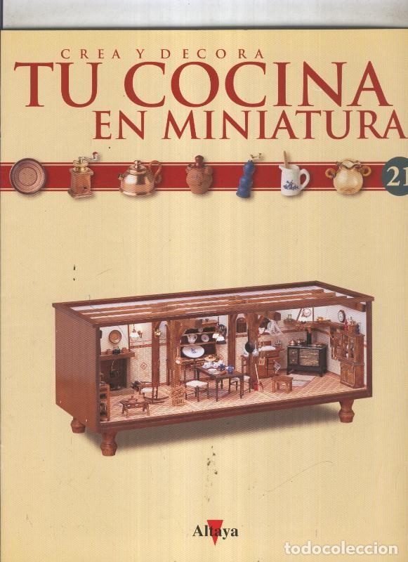 Postales: Crea y decora tu cocina en miniatura fasciculo numero 021 - varios