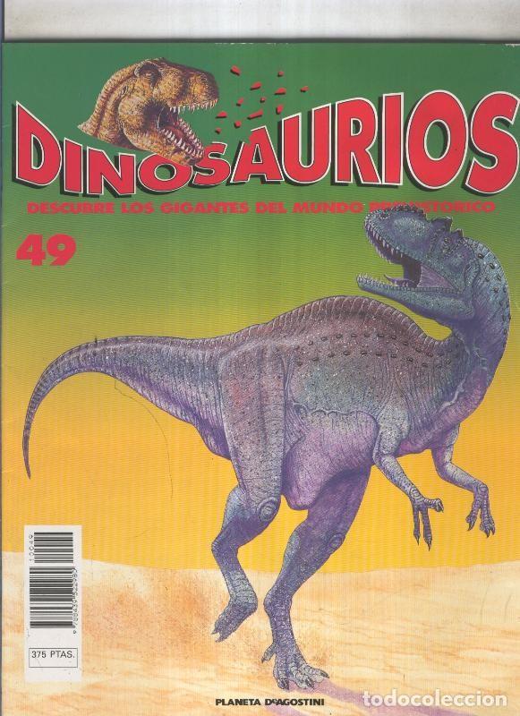 Postales: Dinosaurios fasciculo coleccionable numero 049 - varios