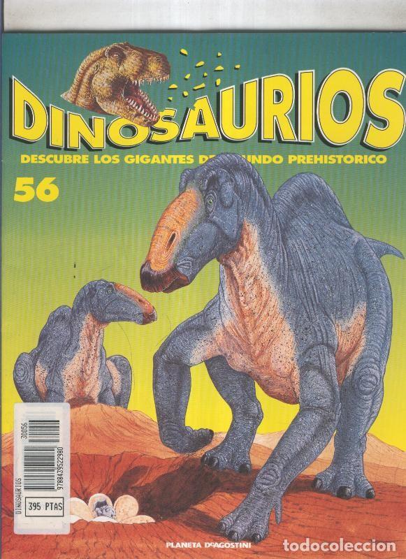 Postales: Dinosaurios fasciculo coleccionable numero 056 - varios