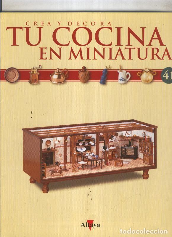 Postales: Crea y decora tu cocina en miniatura fasciculo numero 041 - varios