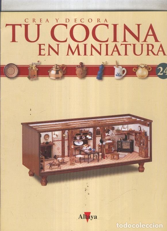 Postales: Crea y decora tu cocina en miniatura fasciculo numero 024 - varios