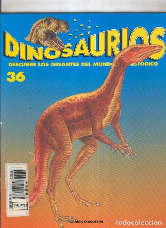 Postales: Dinosaurios fasciculo coleccionable numero 036 - varios